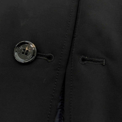 【中古】ムーレー MOORER ポリエステル リバーシブル 中綿ステンカラーコート ブラックxダークネイビー【 46 】【 状態ランクB 】【 メンズ 】