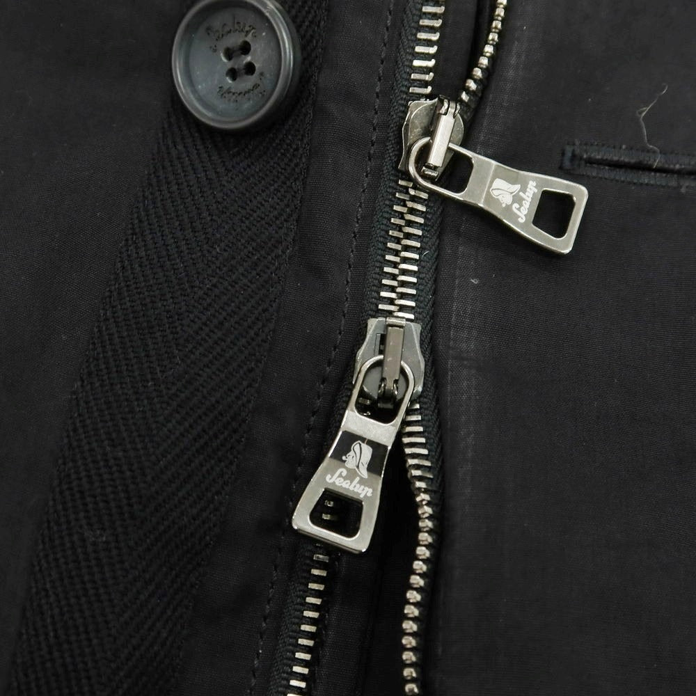 【中古】シーラップ Sealup コットンポリエステル 内ボア ミリタリージャケット ブラック【 44 】【 状態ランクB 】【 メンズ 】