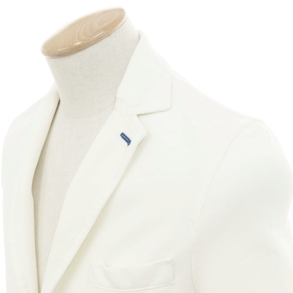 【中古】チルコロ1901 CIRCOLO 1901 コットンジャージー カジュアルジャケット ホワイト【 44 】【 状態ランクC 】【 メンズ 】