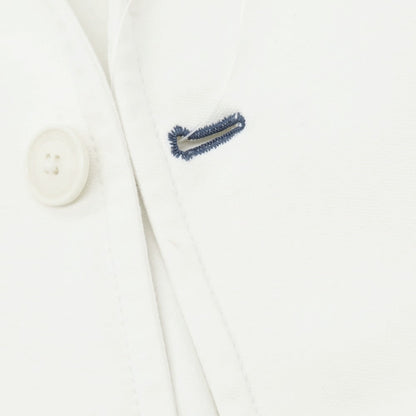 【中古】チルコロ1901 CIRCOLO 1901 コットンジャージー カジュアルジャケット ホワイト【 44 】【 状態ランクC 】【 メンズ 】