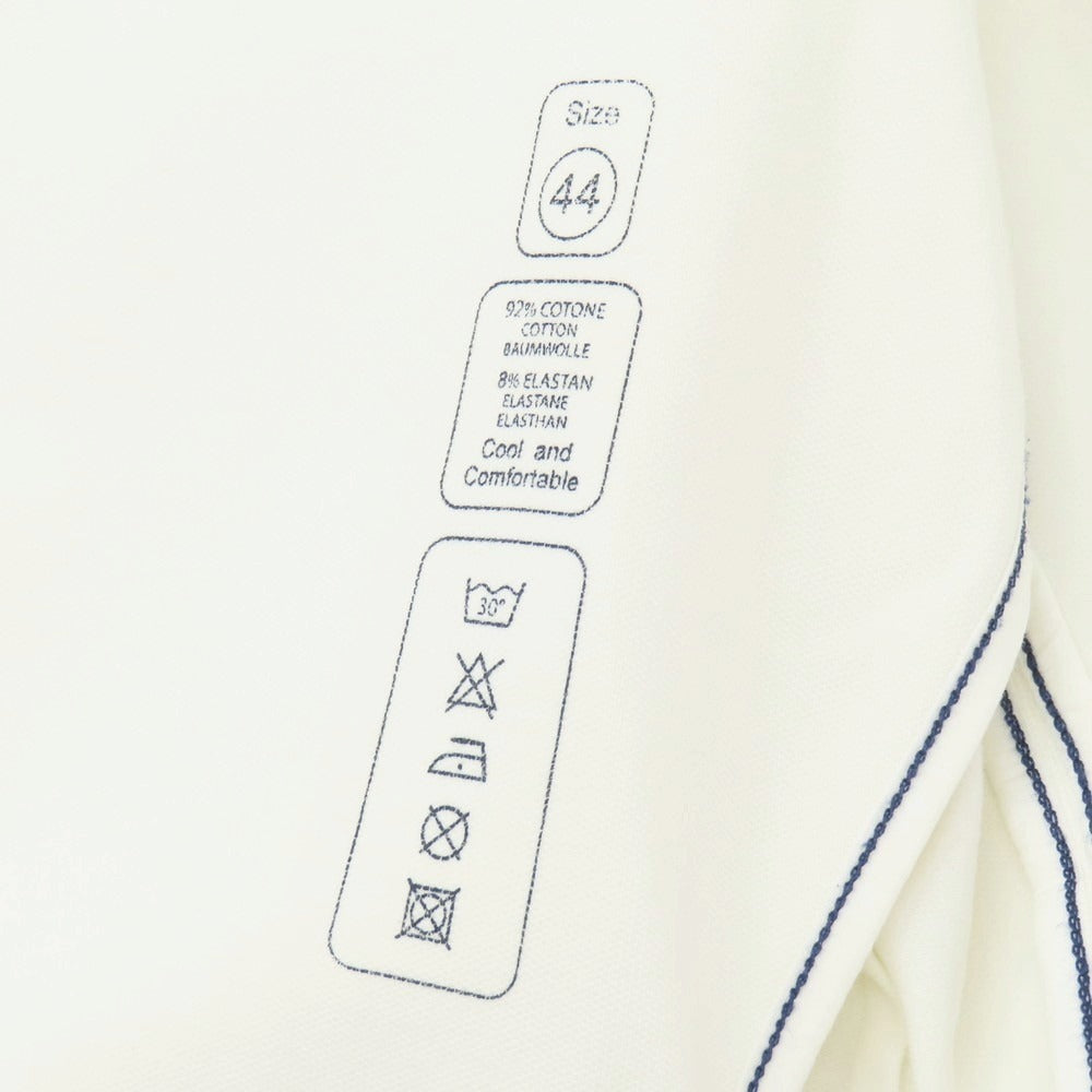 【中古】チルコロ1901 CIRCOLO 1901 コットンジャージー カジュアルジャケット ホワイト【 44 】【 状態ランクC 】【 メンズ 】