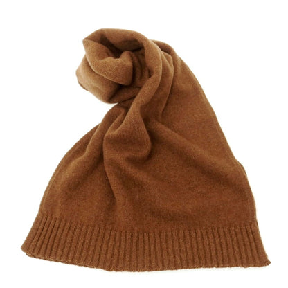 【中古】マーロ Malo カシミヤ マフラー ブラウン【 状態ランクB 】【 メンズ 】