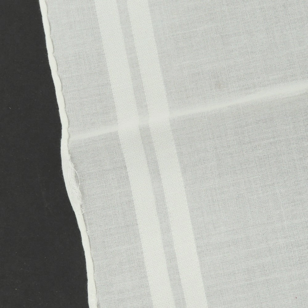 【中古】エルメス HERMES コットン ポケットチーフ アイボリー【 状態ランクC 】【 メンズ 】