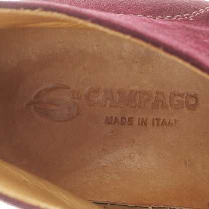 【中古】イルカンパゴ IL CAMPAGO スエード チャッカブーツ ワイン【 41 】【 状態ランクA 】【 メンズ 】