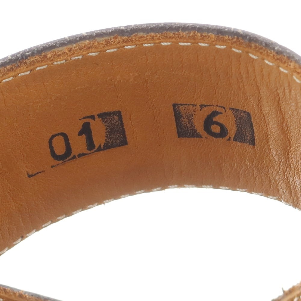 【中古】ディメッラ DI MELLA レザー サンダル ブラック【 6 】【 状態ランクA 】【 メンズ 】