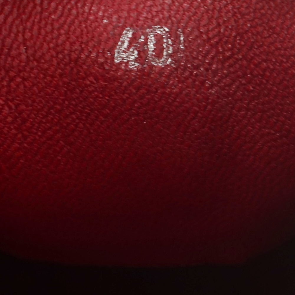 【中古】アンドレアヴェンチューラ ANDREA VENTURA スエード コインローファー レッド【 40 】【 状態ランクB 】【 メンズ 】