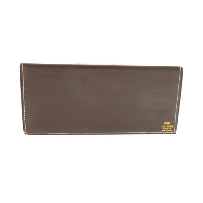 【中古】チェレリーニ CELLERINI レザーボックスティッシュケース ダークブラウン【 状態ランクB 】【 メンズ 】