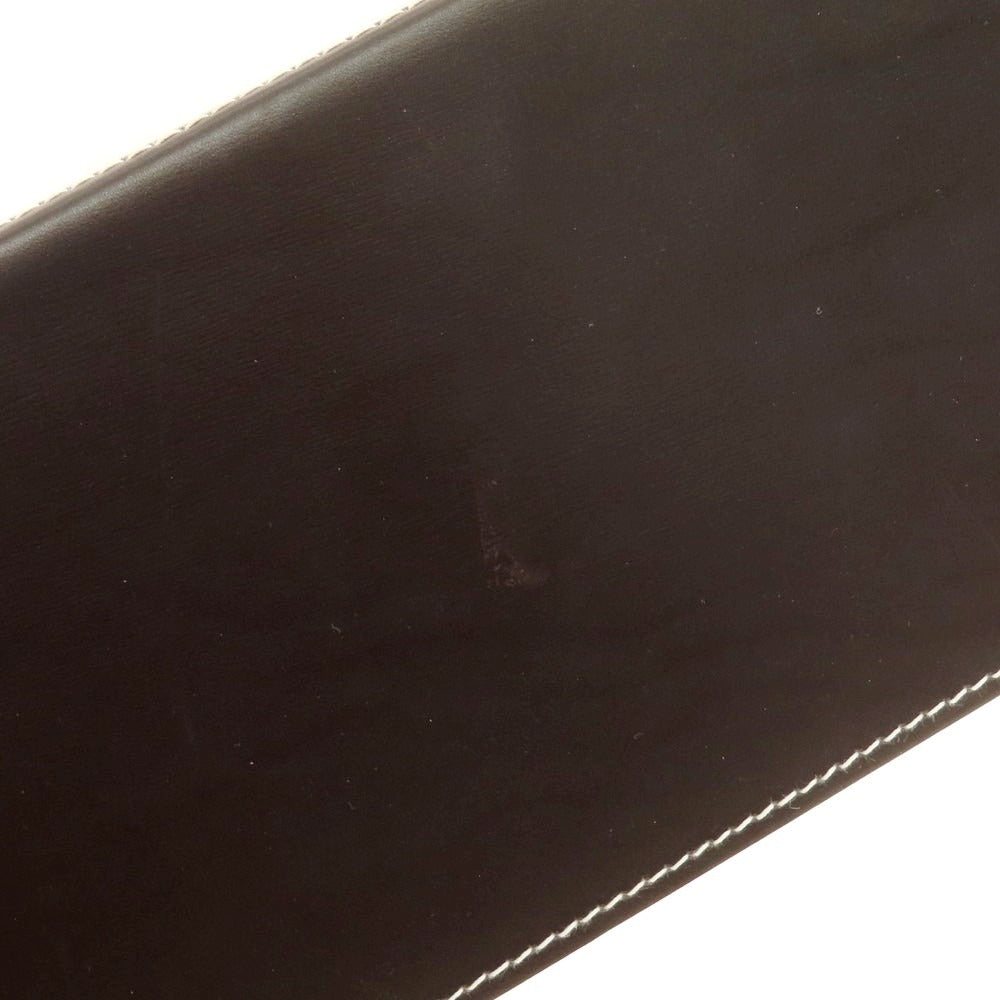 【中古】チェレリーニ CELLERINI レザーボックスティッシュケース ダークブラウン【 状態ランクB 】【 メンズ 】