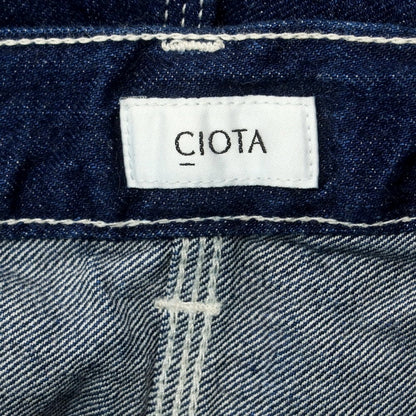 【中古】シオタ CIOTA コットン系 ジーンズ デニムパンツ ネイビー【 表記なし（XL位） 】【 状態ランクB 】【 メンズ 】