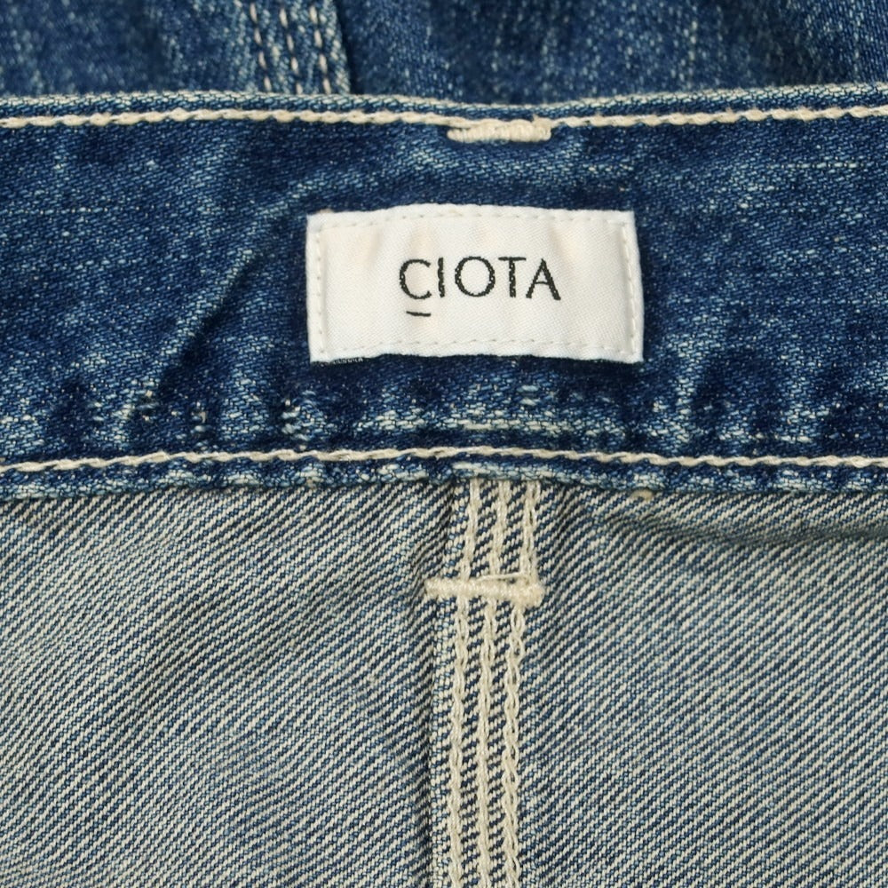 【中古】シオタ CIOTA コットン系 ジーンズ デニムパンツ ブルー【 表記なし（XL位） 】【 状態ランクB 】【 メンズ 】