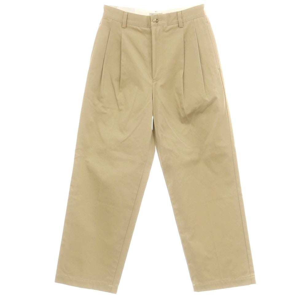 【中古】【未使用】シオタ CIOTA × URBAN RESEARCH ニドムチノトラウザー チノパンツ ベージュ【 M 】【 状態ランクS 】【 メンズ 】