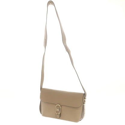 【中古】シセイ Cisei 1243 LD SHOULDER レザー ショルダーバッグ ベージュ【 状態ランクA 】【 メンズ 】