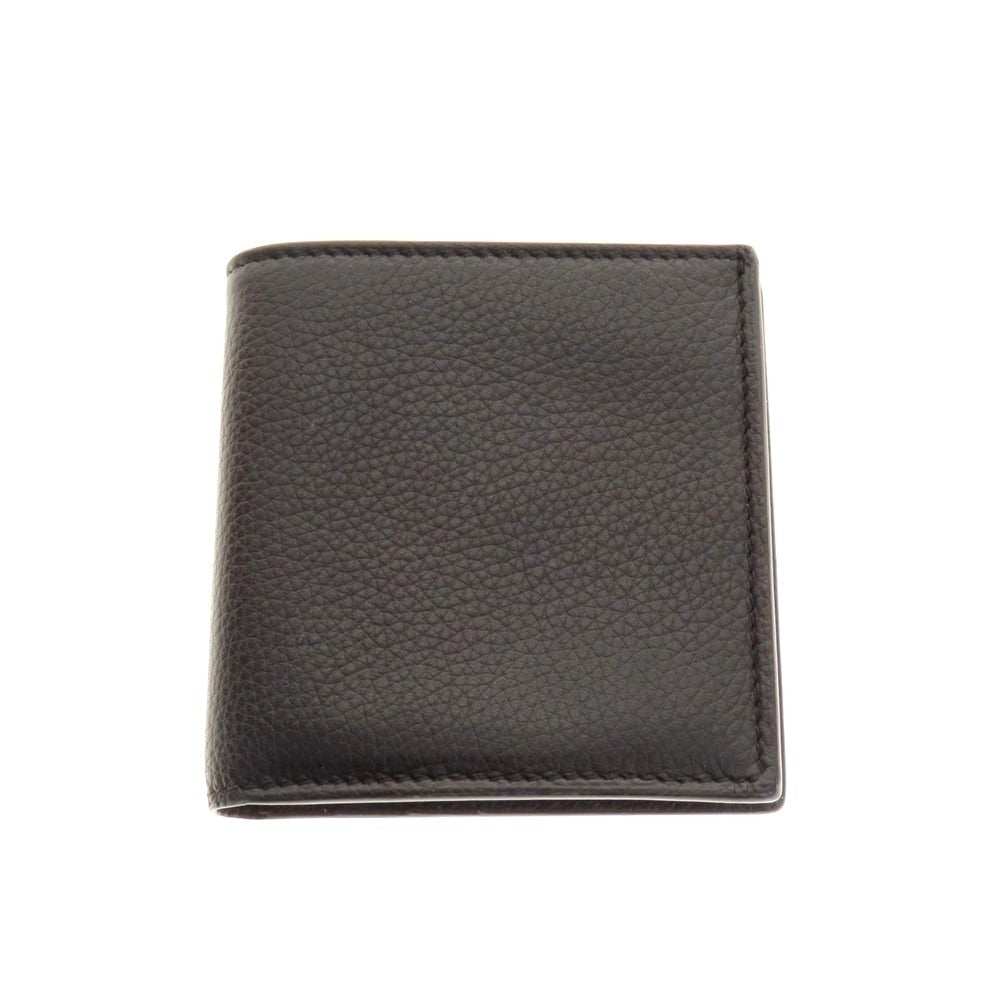 【中古】シセイ Cisei P1023 LD FOLDING WALLET 二つ折り財布 コンパクトウォレット ブラック【 状態ランクB 】【 メンズ 】