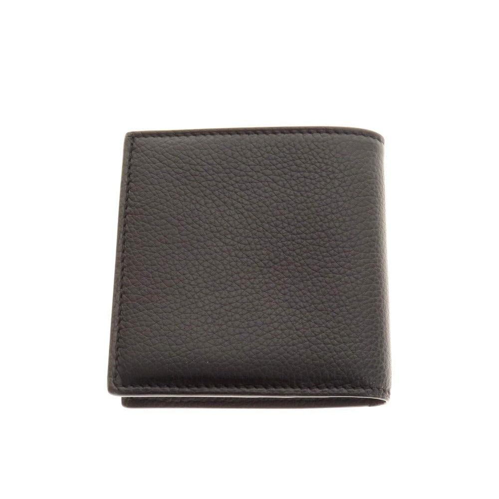 【中古】シセイ Cisei P1023 LD FOLDING WALLET 二つ折り財布 コンパクトウォレット ブラック【 状態ランクB 】【 メンズ 】