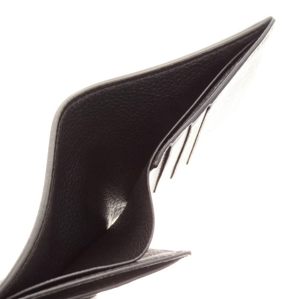 【中古】シセイ Cisei P1023 LD FOLDING WALLET 二つ折り財布 コンパクトウォレット ブラック【 状態ランクB 】【 メンズ 】