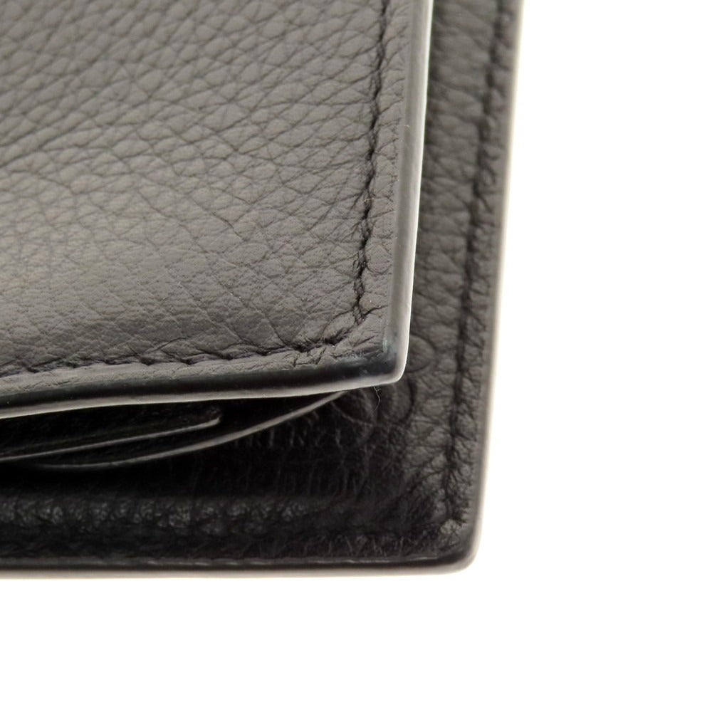 【中古】シセイ Cisei P1023 LD FOLDING WALLET 二つ折り財布 コンパクトウォレット ブラック【 状態ランクB 】【 メンズ 】