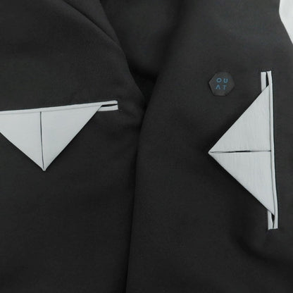 【中古】オーユーエーティ OUAT ナイロン シェルジャケット グレー【 3 】【 状態ランクB 】【 メンズ 】