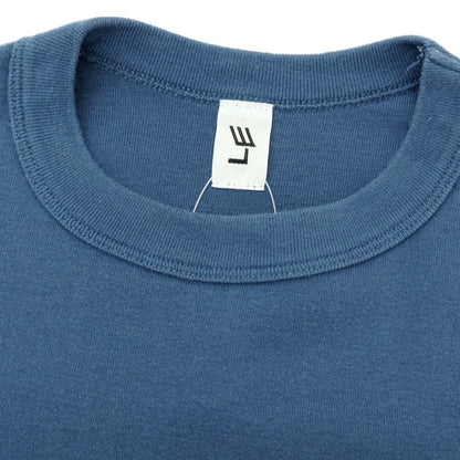 【中古】エルイー LE コットン クルーネック 半袖Ｔシャツ ダスティブルー【 F 】【 状態ランクB 】【 メンズ 】