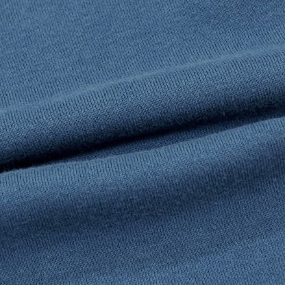 【中古】エルイー LE コットン クルーネック 半袖Ｔシャツ ダスティブルー【 F 】【 状態ランクB 】【 メンズ 】