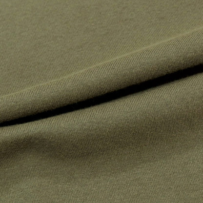 【中古】エルイー LE コットン クルーネック 半袖Ｔシャツ オリーブ【 F 】【 状態ランクB 】【 メンズ 】