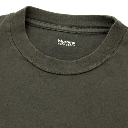 【中古】ブラームス blurhms LECHOPPE別注 コットン クルーネック 半袖Ｔシャツ ダークグレー系【 3 】【 状態ランクC 】【 メンズ 】
