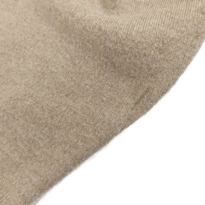 【中古】メイアス MEIAS ウールカシミヤ プルオーバー ニットパーカー ブラウンベージュ【 L 】【 状態ランクB 】【 メンズ 】