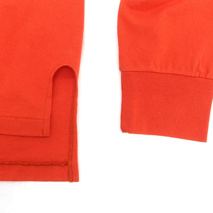 【中古】リパーパス RE-PURPOSE コットン天竺 Vネック 長袖Ｔシャツ レッドオレンジ【 L 】【 状態ランクB 】【 メンズ 】