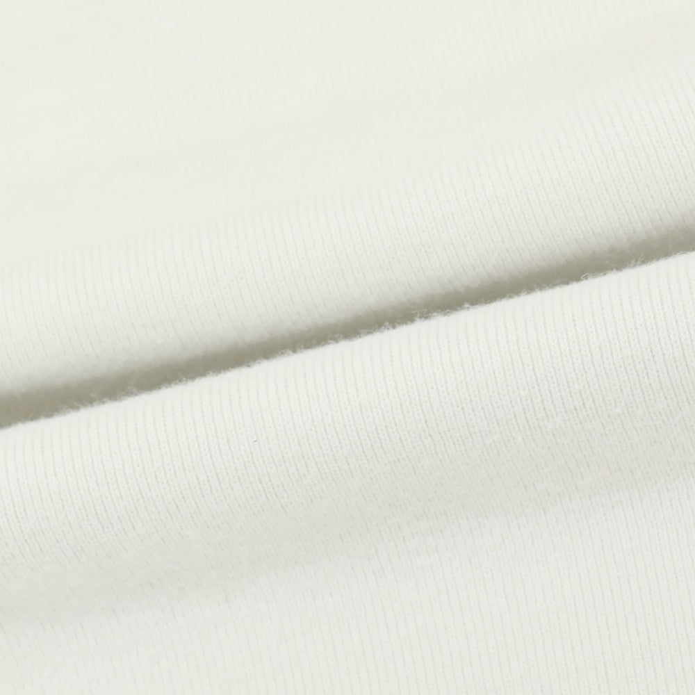 【中古】エルイー LE コットン クルーネック 半袖Ｔシャツ オフホワイト【サイズF】【 状態ランクC 】【 メンズ 】 [EPD]