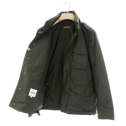 【中古】アスペジ ASPESI ナイロン M-65 ミリタリージャケット オリーブ【 S 】【 状態ランクB 】【 メンズ 】