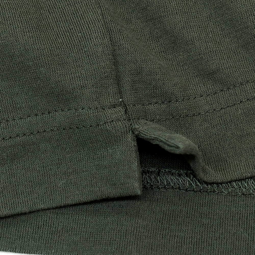 【中古】ザノーネ ZANONE アイスコットン 半袖ポロシャツ ダークオリーブ【 48 】【 状態ランクC 】【 メンズ 】