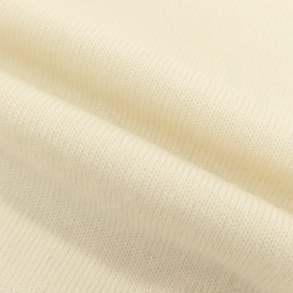 【中古】グランサッソ GRAN SASSO ウール モックネック プルオーバーニット アイボリー【 44 】【 状態ランクA 】【 メンズ 】