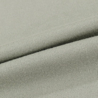 【中古】クルチアーニ CRUCIANI コットン モックネック 半袖 プルオーバーニット グリーングレー系【 46 】【 状態ランクB 】【 メンズ 】