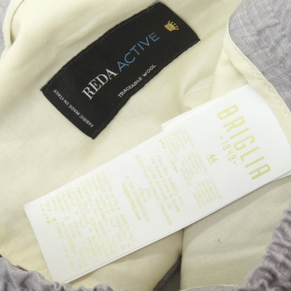 【中古】ブリリア1949 BRIGLIA 1949 WIMBLEDONS ウール イージスラックスパンツ ライトグレー【 44 】【 状態ランクA 】【 メンズ 】