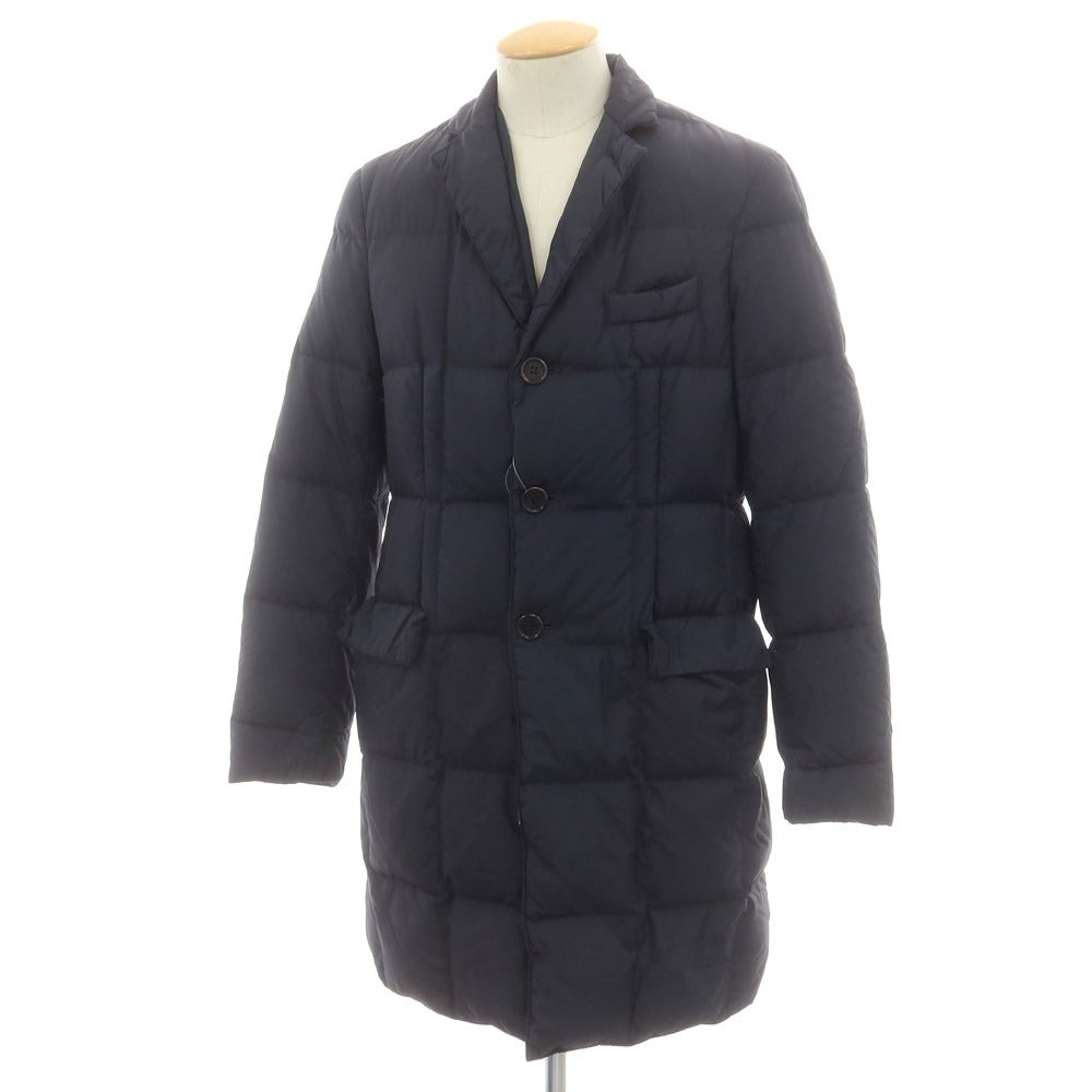 【中古】アスペジ ASPESI ナイロン ダウンコート ネイビー【 S 】【 状態ランクB 】【 メンズ 】