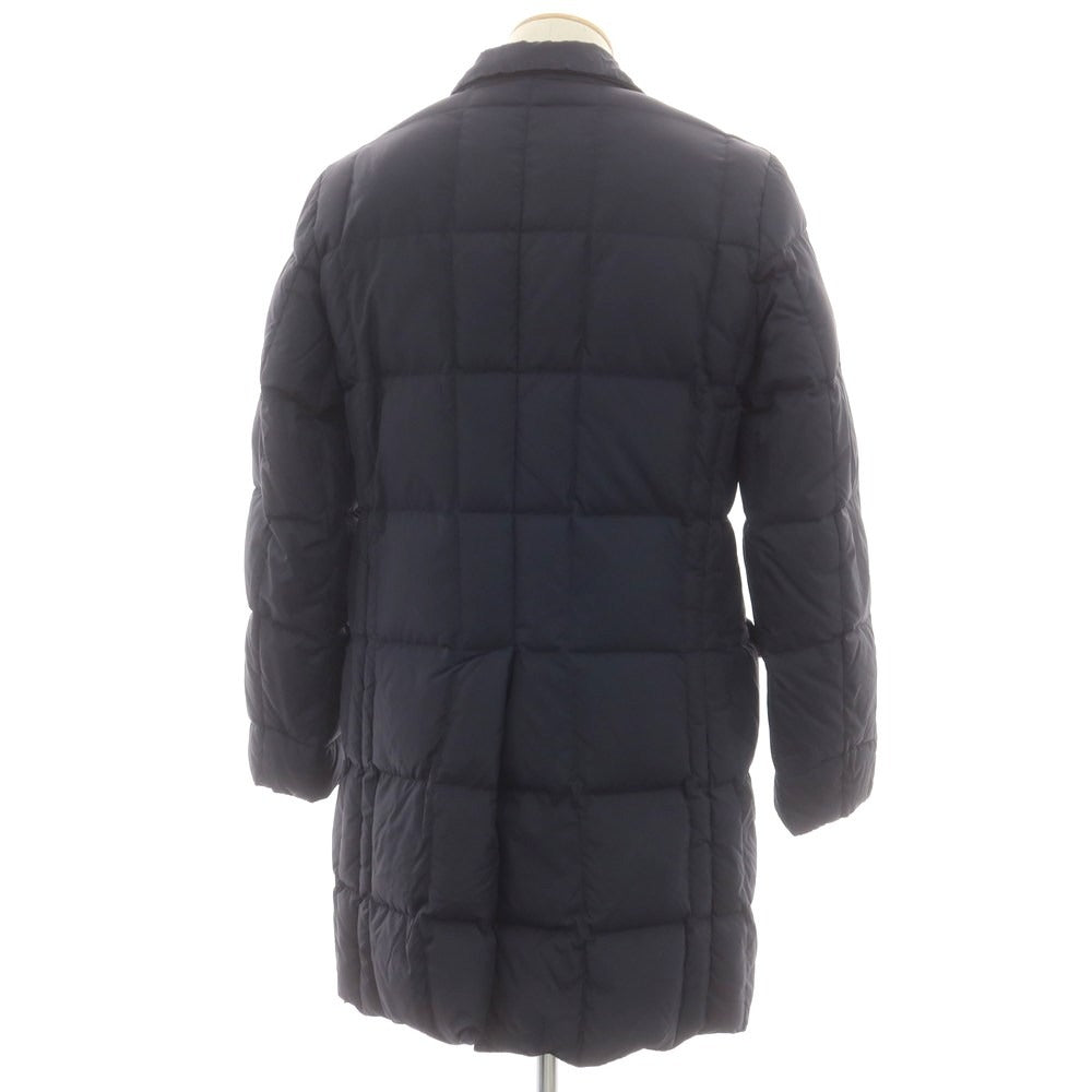 【中古】アスペジ ASPESI ナイロン ダウンコート ネイビー【 S 】【 状態ランクB 】【 メンズ 】