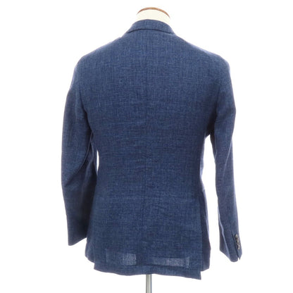 【中古】ボリオリ BOGLIOLI K.JACKET ウールリネン テーラードジャケット ネイビー【 46 】【 状態ランクB 】【 メンズ 】