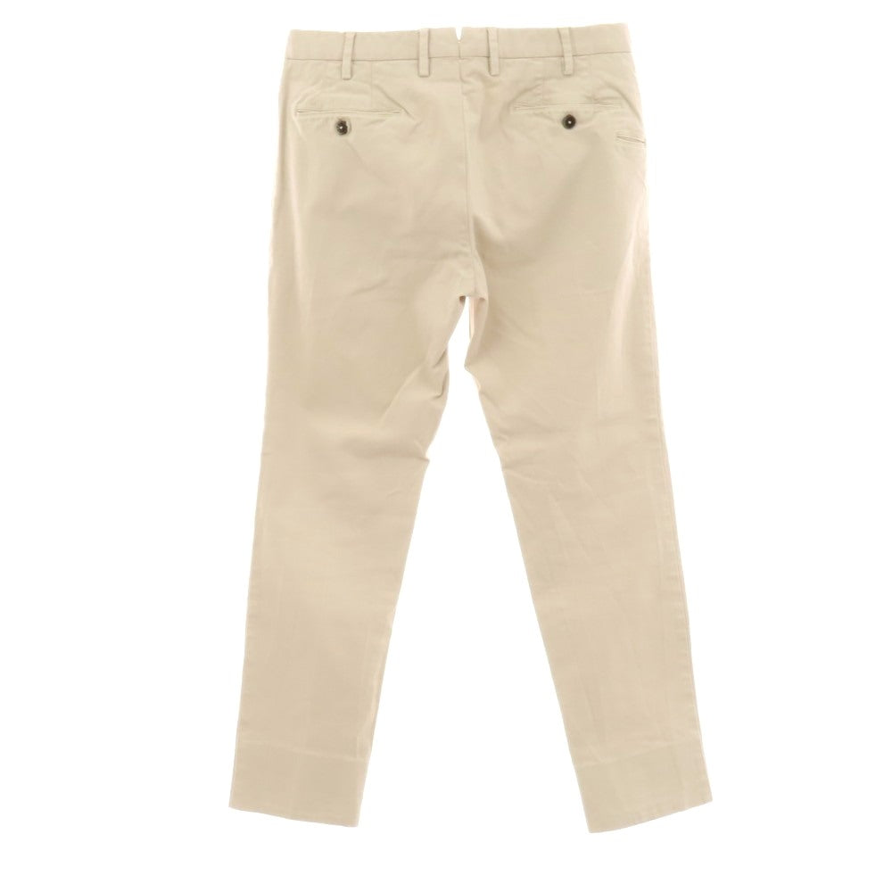 【中古】ピーティーゼロウーノ PT01 BEAMS F別注 FJORD ストレッチ コットン カジュアルスラックスパンツ ベージュ【 48 】【 状態ランクC 】【 メンズ 】
