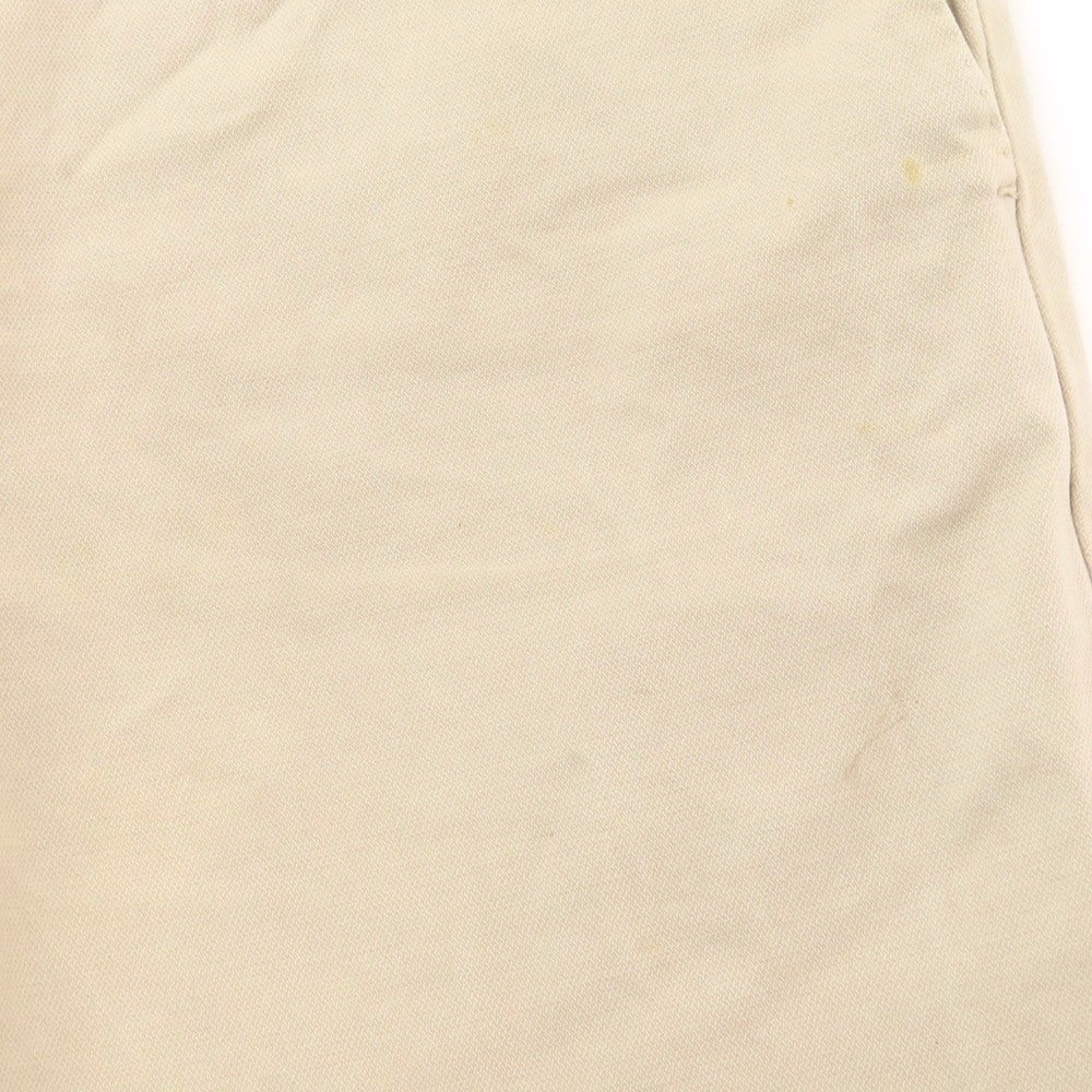 【中古】ピーティーゼロウーノ PT01 BEAMS F別注 FJORD ストレッチ コットン カジュアルスラックスパンツ ベージュ【 48 】【 状態ランクC 】【 メンズ 】
