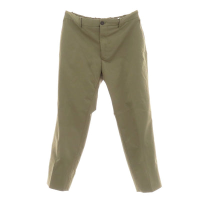 【中古】インコテックス スローウェア INCOTEX SLOWEAR TEKNOSARTORIAL ポリエステル イージスラックスパンツ オリーブ【 48 】【 状態ランクB 】【 メンズ 】