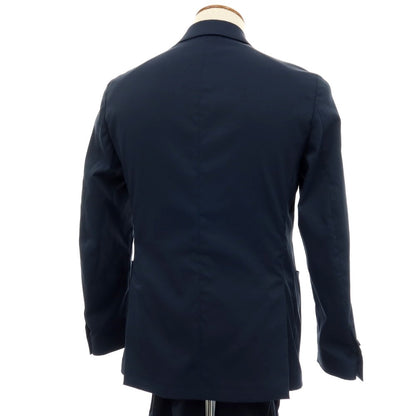 【中古】ラルディーニ LARDINI easy wear ポリエステル 3つボタンスーツ ネイビー【サイズ46】【 状態ランクB 】【 メンズ 】