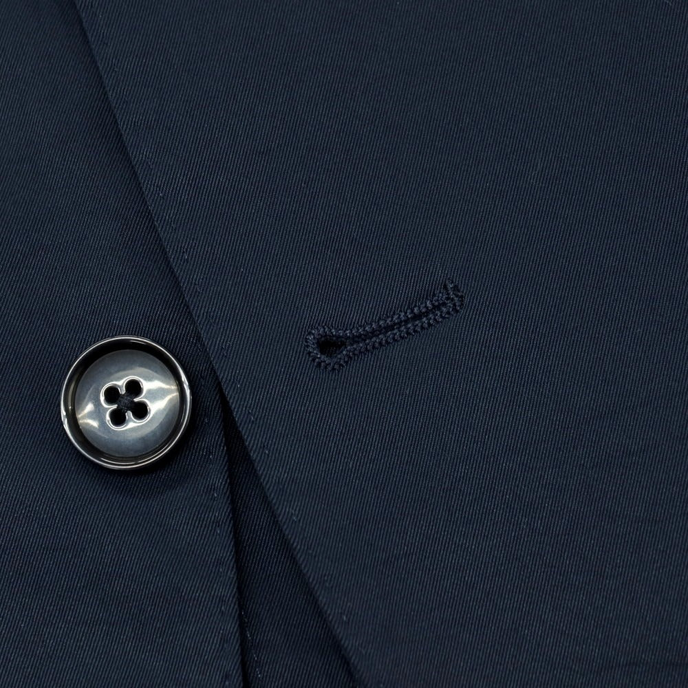 【中古】ラルディーニ LARDINI easy wear ポリエステル 3つボタンスーツ ネイビー【サイズ46】【 状態ランクB 】【 メンズ 】