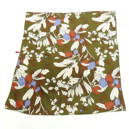 【中古】フマガッリ Fumagalli コットン プリント スカーフ オリーブxブラウン【 状態ランクB 】【 メンズ 】