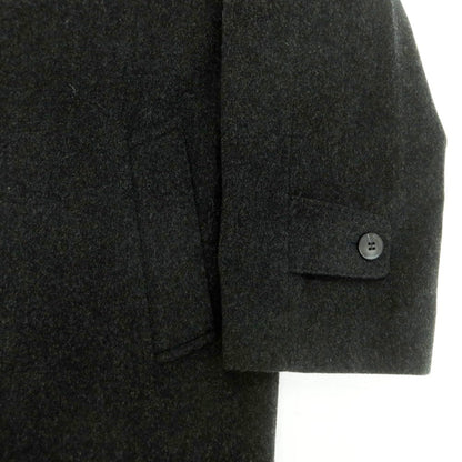 【中古】トロージャン TROJAN カシミヤ ステンカラーコート チャコール【 44 】【 状態ランクB 】【 メンズ 】