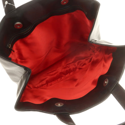 【中古】ビルアンバーグ Bill Amberg レザー トートバッグ ブラック【 状態ランクB 】【 メンズ 】