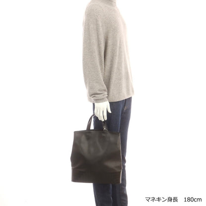 【中古】ビルアンバーグ Bill Amberg レザー トートバッグ ブラック【 状態ランクB 】【 メンズ 】