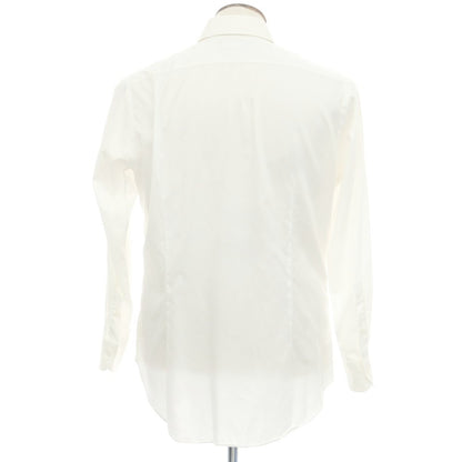 【中古】メイカーズシャツ カマクラ Makers Shirt 鎌倉 コットン セミワイドカラー ドレスシャツ ホワイト【 41/85 】【 状態ランクB 】【 メンズ 】