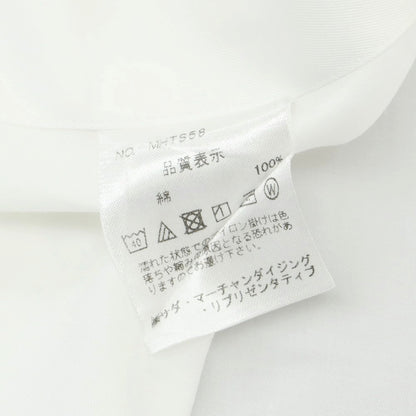 【中古】メイカーズシャツ カマクラ Makers Shirt 鎌倉 コットン セミワイドカラー ドレスシャツ ホワイト【 41/85 】【 状態ランクB 】【 メンズ 】