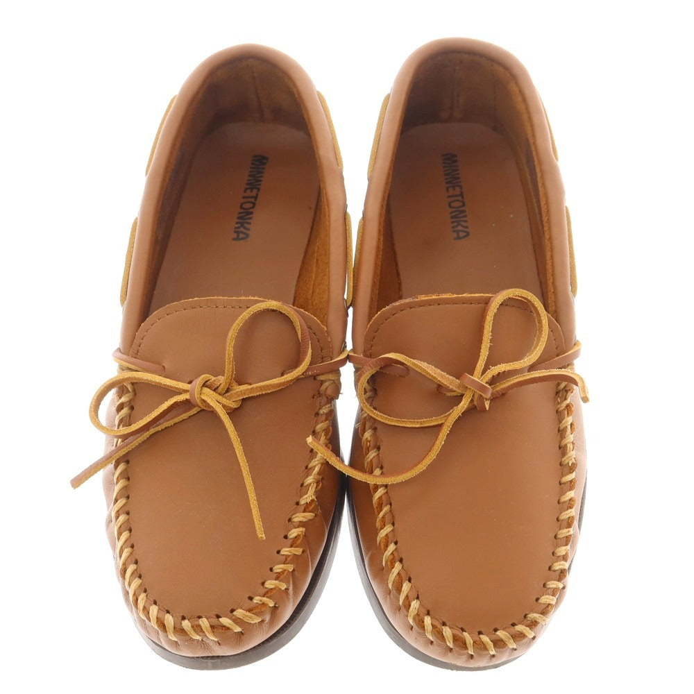 【中古】ミネトンカ Minnetonka モカシンシューズ ブラウン【 9 】【 状態ランクA 】【 メンズ 】