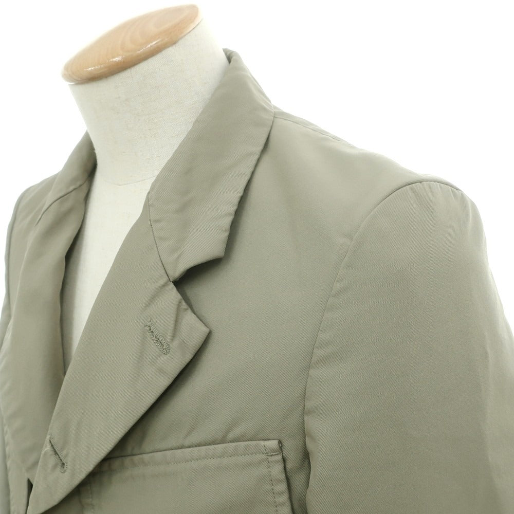 【中古】コムデギャルソン オムドゥ COMME des GARCONS HOMME DEUX 2025年春夏 ポリエステル カジュアルジャケット セージグリーン【 S 】【 状態ランクA 】【 メンズ 】