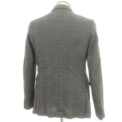 【中古】コムデギャルソン オムドゥ COMME des GARCONS HOMME DEUX 2025年春夏 しわ加工 テーラードジャケット グレー【 L 】【 状態ランクA 】【 メンズ 】